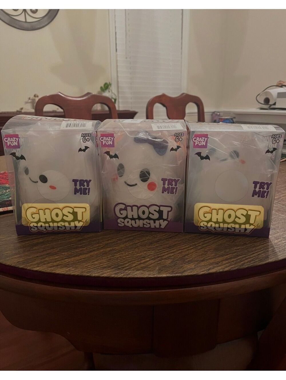 Crazy Fun Squishy Buyers Choice Boy or Girl Ghost Halloween Sensory Fidget Toy